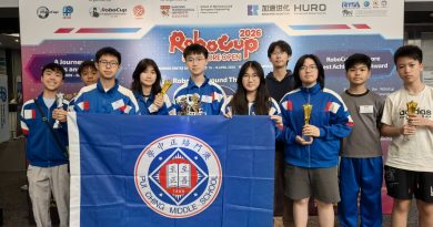 本校學生揚威RoboCup新加坡公開賽